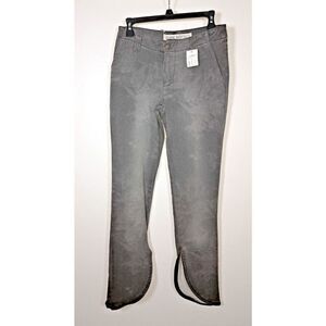 Punk Royal Pants Size Small Army Green Curve‎ Zipper Hems Goth Punk